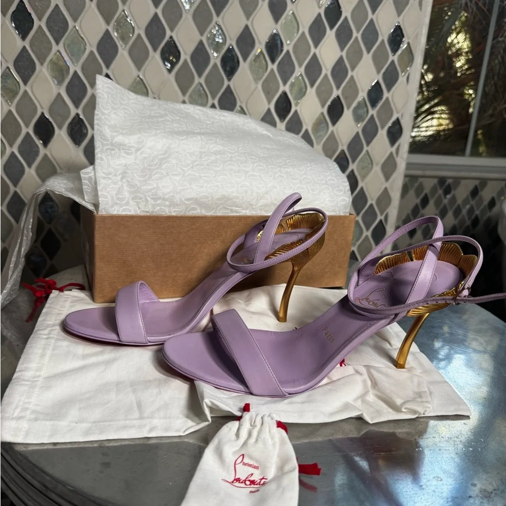 Christian Louboutin Ginko Girl 85 Heels - Picture 8 of 8